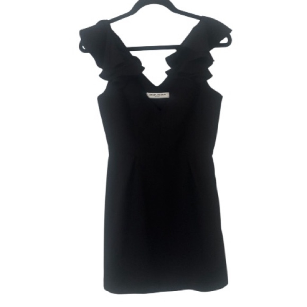 Amanda Uprichard Gimlet Ruffled Cutout Dress - Picture 4 of 6